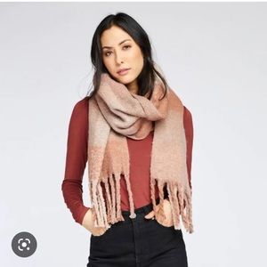 Gentle Fawn Mara Scarf in Rose Plaid